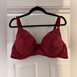 Torrid Curve Red Lace Bra - 44C